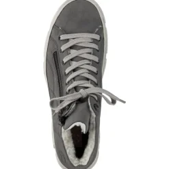 Rieker Z7410, Schnürstiefel, Damen, grey