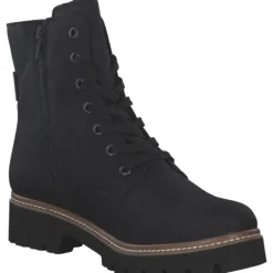 Rieker Z5723-00, Schnürstiefel, Damen, schwarz/schwarz