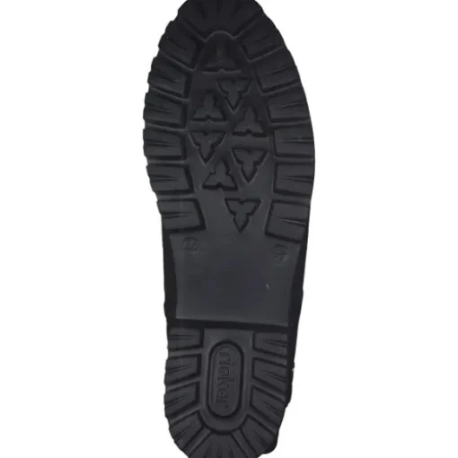 Rieker Z5723-00, Schnürstiefel, Damen, schwarz/schwarz