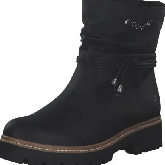 Rieker Z5770, Stiefeletten, Damen, Schwarz