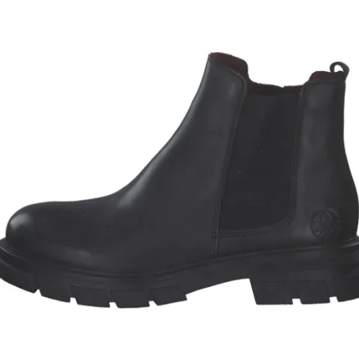 Rieker Z9150, Stiefeletten, Damen, Black