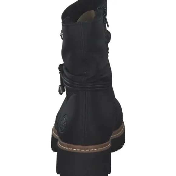 Rieker Z5770, Stiefeletten, Damen, Schwarz