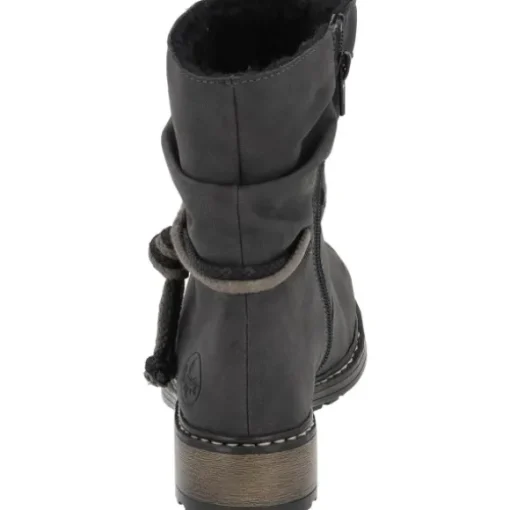 Rieker Z6893, Stiefeletten, Damen, Anthrazit