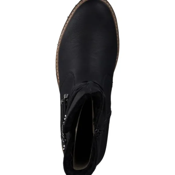Rieker Z5770, Stiefeletten, Damen, Schwarz