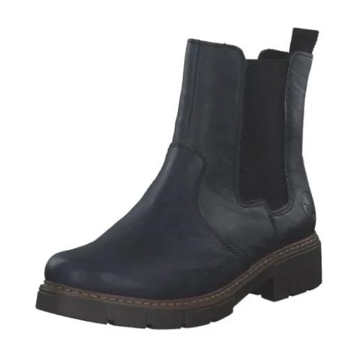 Rieker Z3561, Winterstiefeletten, Damen, Blau