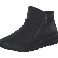 Rieker Z0051, Winterstiefeletten, Damen, Schwarz (Black)