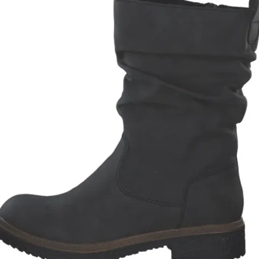Rieker Z5061-45, Winterstiefeletten, Damen, Grau (Anthrazit)