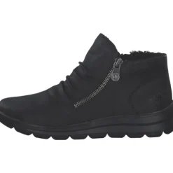 Rieker Z0051, Winterstiefeletten, Damen, Schwarz (Black)