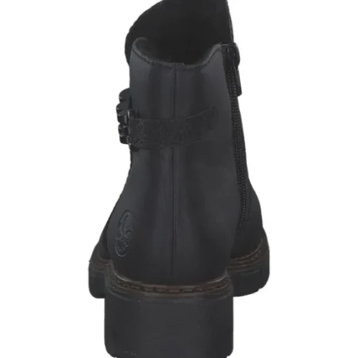 Rieker Z3566, Winterstiefeletten, Damen, schwarz/schwarz