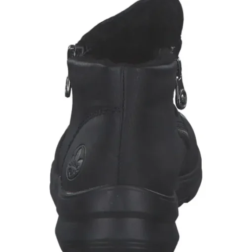 Rieker Z0051, Winterstiefeletten, Damen, Schwarz (Black)