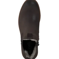 Rieker Z5050, Winterstiefeletten, Damen, Tabak