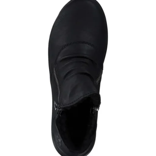 Rieker Z0051, Winterstiefeletten, Damen, Schwarz (Black)