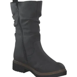 Rieker Z5061-45, Winterstiefeletten, Damen, Grau (Anthrazit)