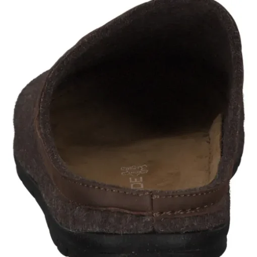 Rohde 6740, Filzpantoffeln, Herren, Braun (Espresso/Walnut)