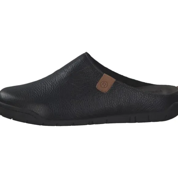 Rohde 6656, Pantoletten, Herren, Schwarz