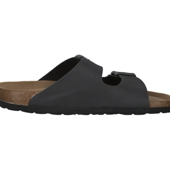 Rohde 5920, Pantoletten, Herren, Schwarz (Black/Grey)