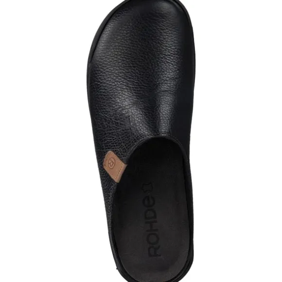 Rohde 6656, Pantoletten, Herren, Schwarz