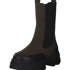 s. Oliver 25467, Chelsea Boots, Damen, Khaki