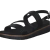s. Oliver 28715, Keilsandaletten, Damen, black
