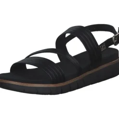 s. Oliver 28715, Keilsandaletten, Damen, black