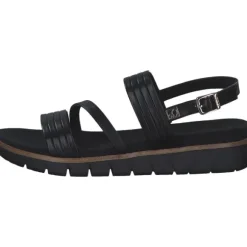 s. Oliver 28715, Keilsandaletten, Damen, black