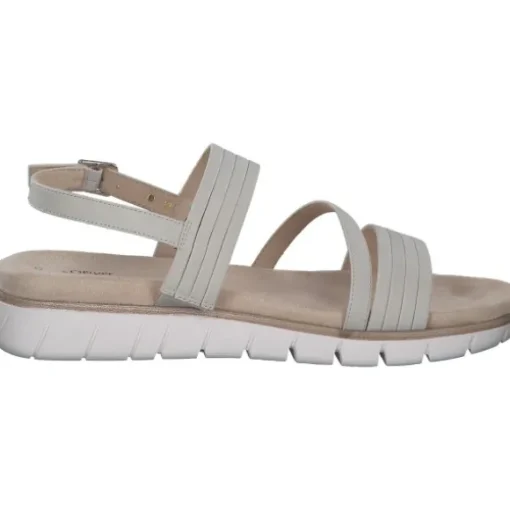 s. Oliver 28715, Keilsandaletten, Damen, beige