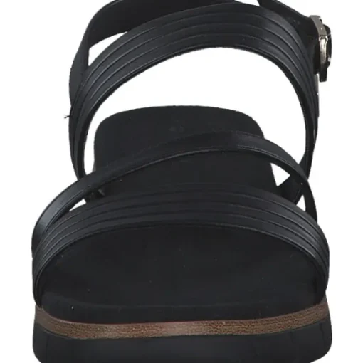 s. Oliver 28715, Keilsandaletten, Damen, black
