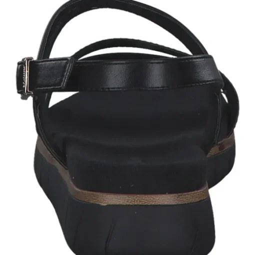 s. Oliver 28715, Keilsandaletten, Damen, black