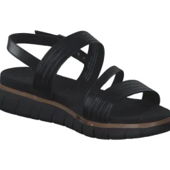 s. Oliver 28715, Keilsandaletten, Damen, black