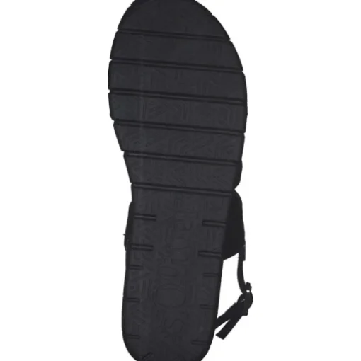 s. Oliver 28715, Keilsandaletten, Damen, black