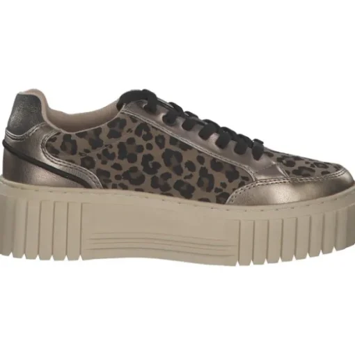s. Oliver 5-23662-43/907 M2366242, Schnürschuhe, Damen, LEOPARD