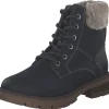 s. Oliver 5-26227-43/805 M2622743, Schnürstiefel, Damen, NAVY