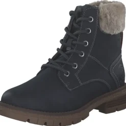 s. Oliver 5-26227-43/805 M2622743, Schnürstiefel, Damen, NAVY