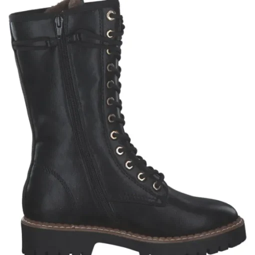 s. Oliver 5-26221-41/022 M2622141, Schnürstiefel, Damen, Schwarz