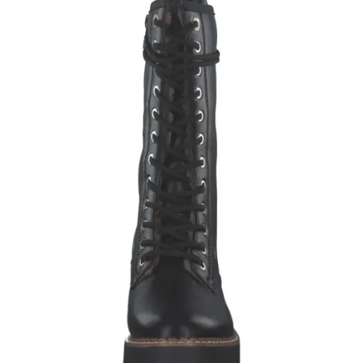 s. Oliver 5-26221-41/022 M2622141, Schnürstiefel, Damen, Schwarz