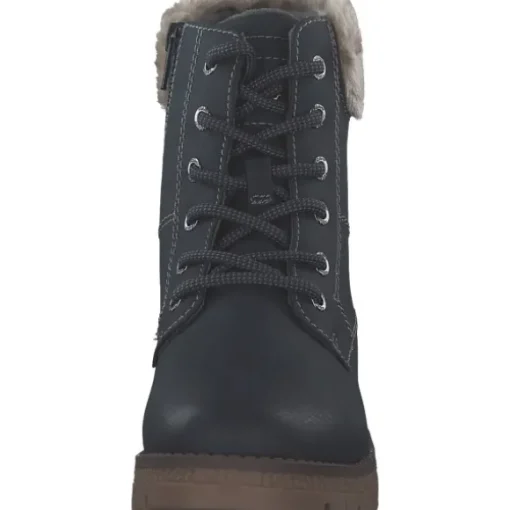 s. Oliver 5-26227-43/805 M2622743, Schnürstiefel, Damen, NAVY