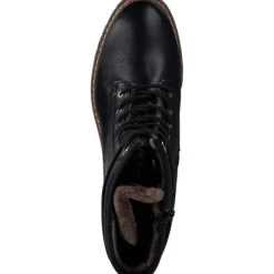s. Oliver 5-26221-41/022 M2622141, Schnürstiefel, Damen, Schwarz
