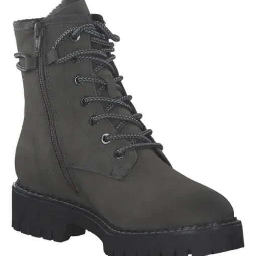 s. Oliver 5-26213-41/216 M2621341, Schnürstiefel, Damen, GRAPHITE