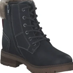 s. Oliver 5-26227-43/805 M2622743, Schnürstiefel, Damen, NAVY