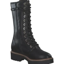 s. Oliver 5-26221-41/022 M2622141, Schnürstiefel, Damen, Schwarz