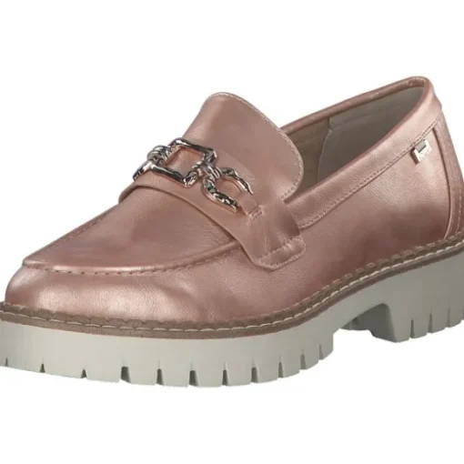 s. Oliver 24702, Mokassins, Damen, Rosa (Kupfer-Multi,Puder)