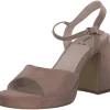 s. Oliver 28319, Plateau-Sandaletten, Damen, rose