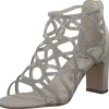 s. Oliver 28308, Plateau-Sandaletten, Damen, Beige