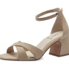 s. Oliver 28302, Plateau-Sandaletten, Damen, Beige
