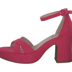 s. Oliver 28318, Plateau-Sandaletten, Damen, FUXIA