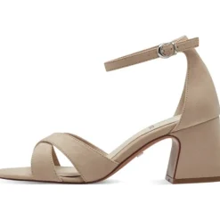 s. Oliver 28302, Plateau-Sandaletten, Damen, Beige