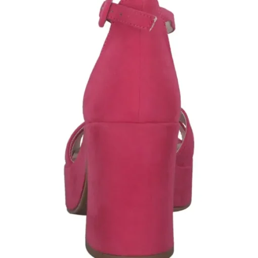 s. Oliver 28318, Plateau-Sandaletten, Damen, FUXIA