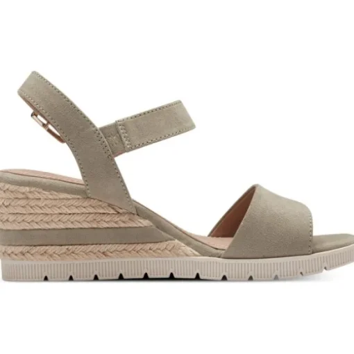 s. Oliver 28713, Plateau-Sandaletten, Damen, PISTACHIO