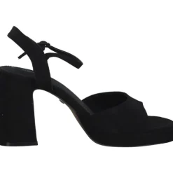 s. Oliver 28319, Plateau-Sandaletten, Damen, black
