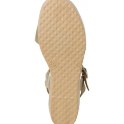 s. Oliver 28311, Plateau-Sandaletten, Damen, PISTACHIO